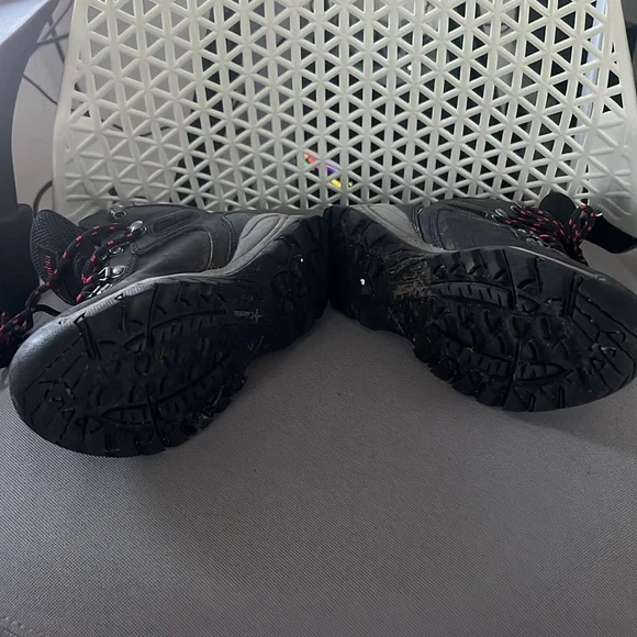 Columbia Newton Ridge Plus Waterpoof Hiking Boots Black Size 7 - Picture 5 of 6